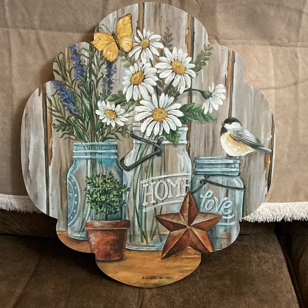 Stepping Stones- Daisy Jars Design - Custom Decor
